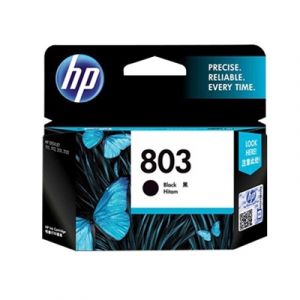 惠普HP803黑色原装墨盒适用于11122132打印机一体惠普803黑色墨盒