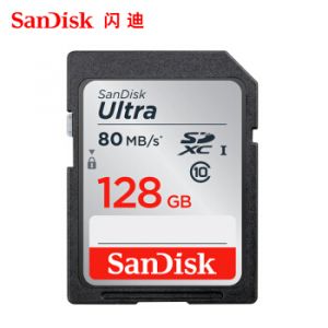闪迪（SanDisk）存储卡(128G)/相机内存卡80MB