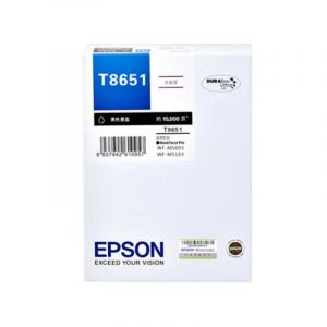 爱普生（EPSON）T8651黑色墨盒适用于WF-M5193