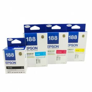 爱普生（EPSON）T1881-T1884四色墨盒套装适用W