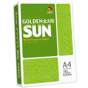 金太阳（绿）70GA4复印纸（5包装）
