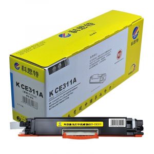 科思特（KST）CE311A/CF351A粉盒适用惠普CP1025M275nwM175a/nw蓝色专业版