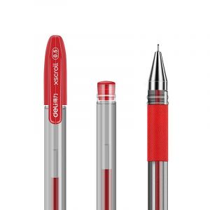 得力 S55 签字笔中性笔水笔 0.5mm 12支/盒 (单