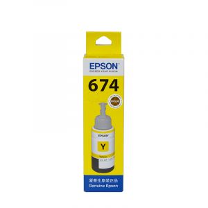 爱普生（Epson）T6744黄色打印机墨水适用于L1800