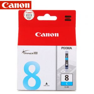 佳能（Canon）CLI-8C青色墨盒适用于IX400050