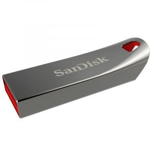 闪迪（SanDisk）酷晶（CZ71）64G金属迷你创意U盘银灰色