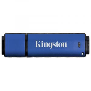 金士顿（Kingston）DTVP3064GB加密USB3.0U盘256位AES硬件加密U盘