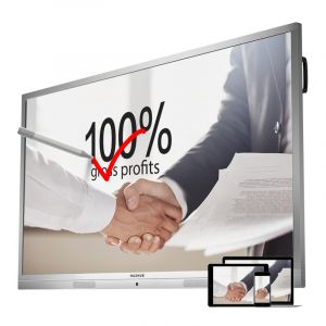 MAXHUB会议平板75英寸标准版电子白板视频会议交互式触摸一体机办公投影