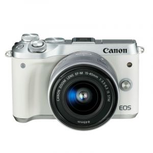 佳能（Canon）EOS M6（EF-M15-45mmf/3.5-6.3IS STM）微型可换镜数码相机 银色
