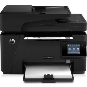 HP惠普LaserJetProMFPM128fw黑白激光多功能一体机无线打印/复印/扫描/传真