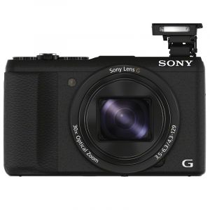索尼（SONY）DSC-HX60数码相机黑色（2040万有效像素30倍光学变焦24mm广角Wi-Fi遥控拍摄）