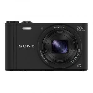 索尼（SONY）DSC-WX350数码相机黑色（1820万有效像素20倍光