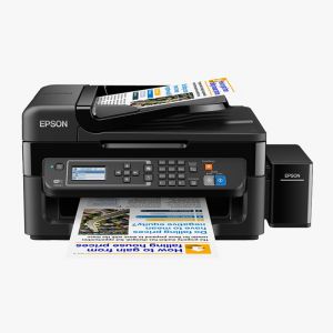 EPSON爱普生L565墨仓式网络传真打印机一体机（打印复印扫描