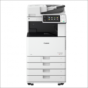 佳能IRADVC3530彩色复印机+分页装订处理器+原装工作台