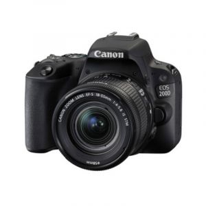 佳能（Canon）EOS 200DII黑色套机 EF-S18-55MM F/4-5.6 IS STM 单反相机