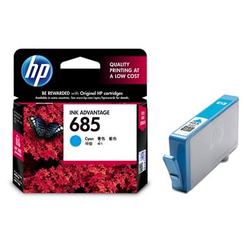 惠普685青色墨盒CZ122AA适用于：HPDeskjet3525/552