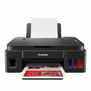 佳能(CANON) G2810 彩色加墨式高容量喷墨一体机 A4幅面 墨仓式 打印/复印/扫描 黑色 一年保修