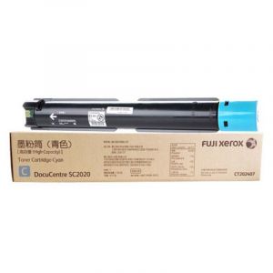 富士施乐（FujiXerox）CT202407青色碳粉盒高容量适用于施乐