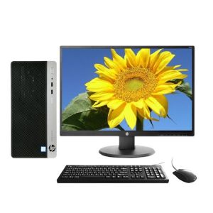 惠普 HP ProDesk 400 G5 SFF-N7011000059（HP ProDesk 400 G5 SFF I3-8100/4G/1TB/DVDRW/无系统/21.5寸显示器 ）台式计算机