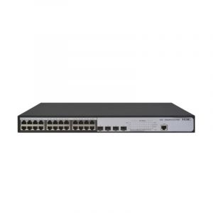 华三（H3C）SMB-S1850-28P-PWR千兆以太网交换机 24*10/100/1000Base-T以太网端口，4*100/1000 Base-X SFP光口
