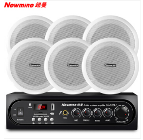 纽曼（Newmine）R16 定压吸顶喇叭音响 吊顶背景音乐公共广播功放音箱