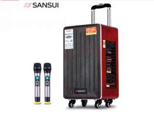 山水（SANSUI） SG4-10 10英寸广场舞音响 户外音响 蓝牙音箱便携式拉杆移动电瓶箱
