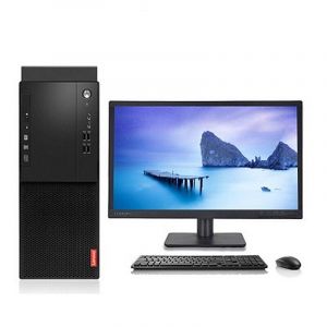 联想（Lenovo）启天M420-B018(C) 台式电脑（G5400/4GB/1TB/无光驱/含键鼠/正版Linux中兴新支点V3/21.5寸显示器）