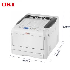 OKIC833dnA3彩色页式激光LED打印机自动双面网络打印长纸打印