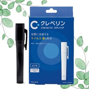 【日本进口】加护灵Cleverin便携除菌笔内含2支笔芯杀菌除异味新房新车去