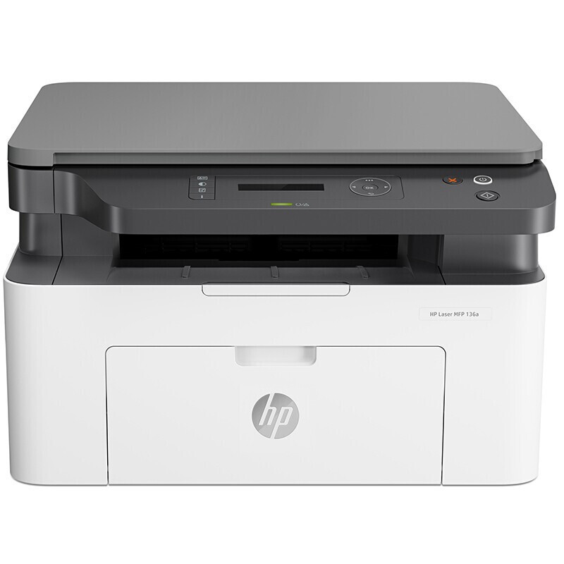 惠普（HP）136wm A4黑白激光复印扫描一体机（usb+无线）