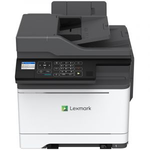 利盟LexmarkCX421adn彩色激光打印机A4多功能一体机打印复印扫描