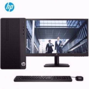 惠普 HP 288 Pro G3 MT 台式电脑 i5 7500 8G 128SSD+1T DVDRW 配23.8显示器/中标麒麟系统