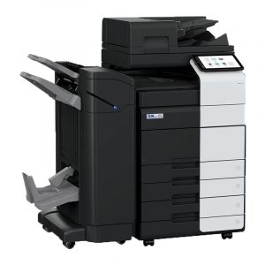 国产汉光彩色智能复印机HGFC5556S主机+输稿器+双纸盒+排纸处理器